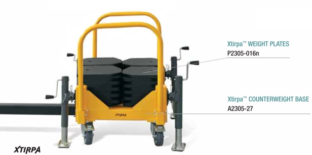 The 3M A2305-27 Is A Counterweight Base For The Xtirpa Confined Space Fall Protection System