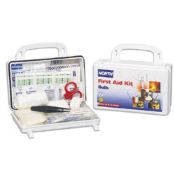 019700-0001L - Plastic Bulk First Aid Kit, 10 Person