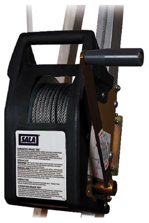 The DBI SALA 8102001 Salalift II Winch Has A 6:1 Mechanical Advantage Gear Ratio