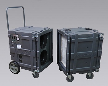 Nikro PDC4000 Features A Polyethylene Housing And Dual Motors With A 5000 CFM Rating