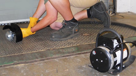 Novatek MFS300 Deck Scaler Makes Surface Prep Easy By Rapidly Removing Rust And Other Deposits