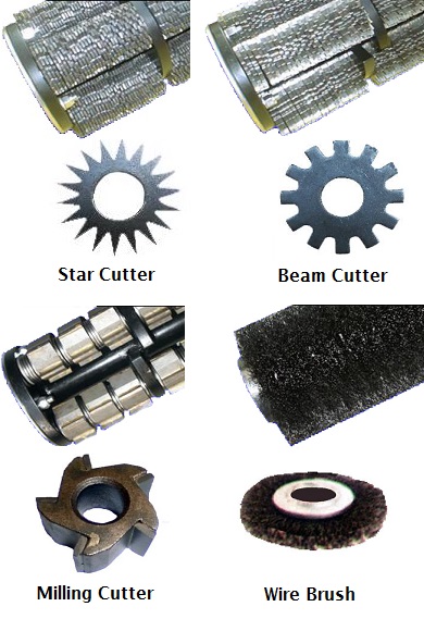 Novatek TFP-200 Has Different Cutting Drum Options Available