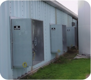 Schaefer 485B1-2 Is A High Air Flow Exhaust Fan That Mounts Inside Building Walls