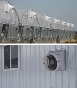 Schaefer PFM2400-3A Is An Energy Efficient Exhaust Fan For Greenhouses, Warehouses And Garages