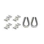 Falltech  62203C SteelGrip Cable HLL Termination Kit