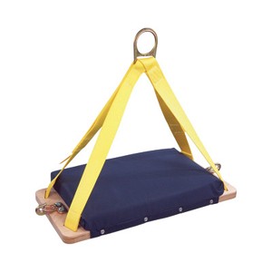 DBI/SALA 2X-Small Boatswain Plated Alloy Steel Chair With Seat Board, Cushion, Wear Pads And Side Snaps 