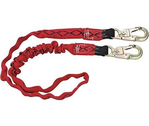 MSA 10045936 Diamond Single-Leg Energy-Absorbing Expanyard, 6', 36C steel snaphooks, CSA Z259.11 