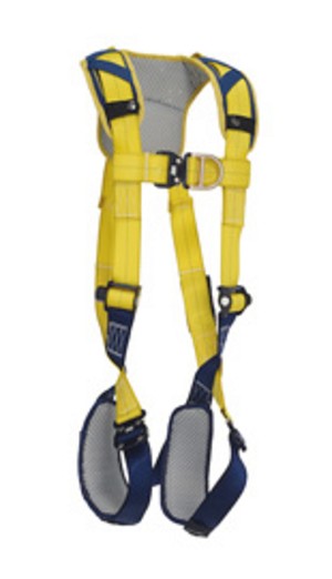 DBI/SALA X-Large Delta Vest Style Climbing Harness With Back And Front D-Rings, Quick Connect Buckle Leg And Chest Straps And Comfort Padding 