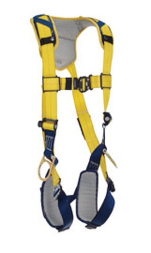 DBI/SALA X-Large Delta Vest Style Positioning Harness With Back And Side D-Rings, Quick Connect Buckle Leg And Chest Straps And Comfort Padding 