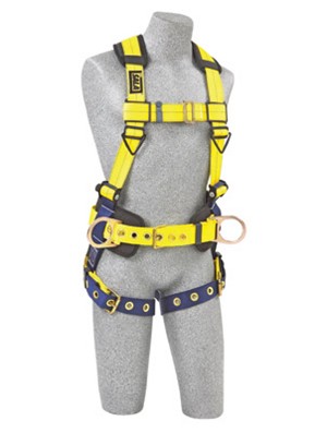 DBI/SALA X-Large Delta II No-Tangle Construction/Full Body/Vest Style Harness With Back And Side D-Ring, Tongue Leg Strap Buckle, Body Belt With Sewn-In Pad And Shoulder Pad 