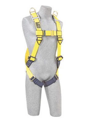 DBI/SALA Universal Delta No-Tangle Full Body/Vest Style Harness With Back And Shoulder D-Ring And Pass-Thru Leg Strap Buckle 