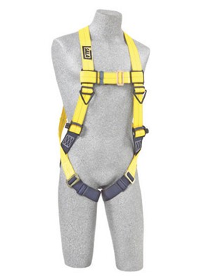 DBI/SALA Small Delta Construction/Vest Style Harness With Back D-Ring And Pass Thru Buckle Leg Strap 
