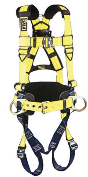 DBI/SALA Large Delta Arc Flash No-Tangle Full Body Style Harness With Back And (2) Front D-Ring And Pass-Thru Buckles 