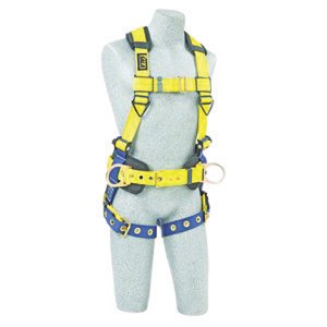 DBI/SALA Universal Delta II Vest Style Harness With Tongue Leg Strap Buckle 
