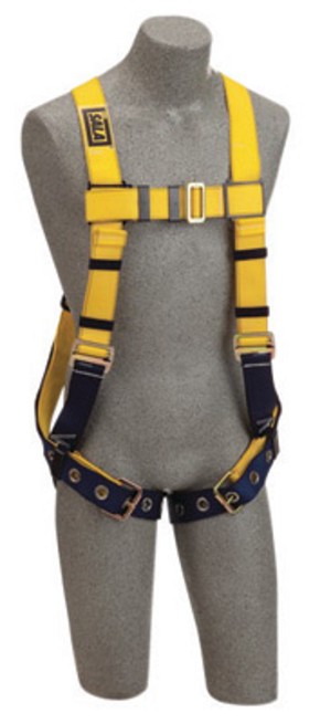 DBI/SALA X-Large Delta No-Tangle Construction/Full Body/Vest Style Harness With Back D-Ring, Tongue Leg Strap Buckle And Loops For Belt 