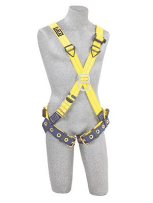 DBI/SALA X-Small Delta No-Tangle Cross Over/Full Body Style Harness With Back And Front D-Ring And Tongue Leg Strap Buckle 