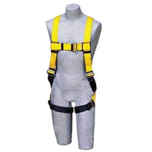 DBI/SALA Universal Delta No-Tangle Construction/Vest Style Harness With Back D-Ring, Quick Connect Chest And Pass-Thru Leg Strap Buckle And Comfort Padding 