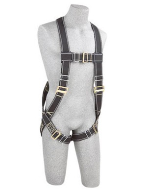 DBI/SALA Universal Delta No-Tangle Full Body/Vest Style Harness With Back D-Ring, Pass-Thru Leg Strap Buckle And Loops For Body Belt 
