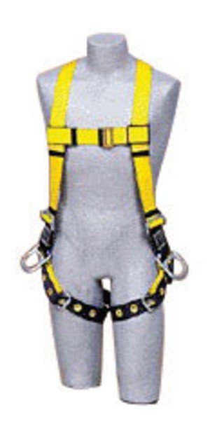 DBI/SALA Universal Delta Full Body/Standard/Vest Style Harness With Shoulder Retrieval D-Rings 