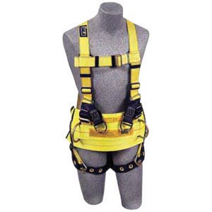 DBI/SALA Delta Full Body Style Harness With Back D-Ring With 18 