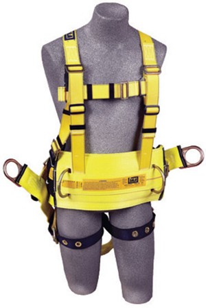 DBI/SALA Small Delta II Derrick Style Harness With Back D-Ring With 18 
