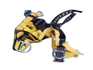 DBI/SALA 2X Delta II Construction/Full Body Style Harness With Front And Back (2) D-Ring, Tongue Leg Strap Buckle And Pass-Thru Chest 