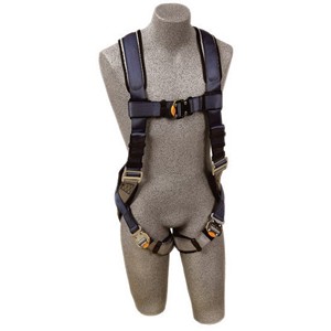 DBI/SALA Small ExoFit Full Body/Vest Style Harness With Back D-Ring, Quick Connect Chest And Leg Strap Buckle, Loops For Body Belt And Built-In Comfort Padding 