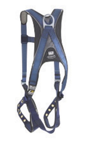 DBI/SALA 2X ExoFit Vest Style Multi-Purpose Harness With Back D-Ring, Built-In Shoulder, Back And Leg Comfort Padding, Quick Connect Chest Strap And Tongue Buckle Leg Straps 