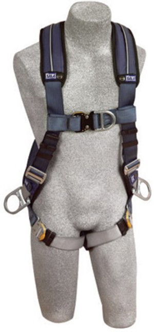 DBI/SALA X-Large ExoFit XP Full Body/Vest Style Harness With Back, Front And Side D-Ring, Quick Connect Chest And Leg Strap Buckle, Loops For Body Belt And Removable Comfort Padding 