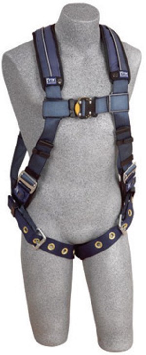 DBI/SALA Small ExoFit XP Vest Style Harness With Back D-Ring, Tongue Buckle Leg Strap And Removable Comfort Padding 