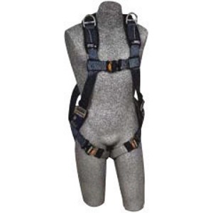 DBI/SALA Medium ExoFit XP Full Body/Vest Style Harness With Back And Shoulder D-Ring, Quick Connect Leg Strap Buckle, Loops For Belt And Removable Padding 