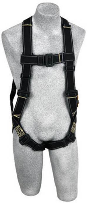 DBI/SALA X-Large Delta II Arc Flash Vest Style Harness With Back D-Ring, Pass-Thru Buckle Leg Strap And PVC Coated Hardware 