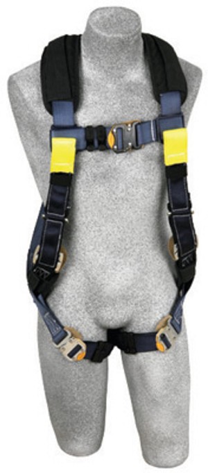 DBI/SALA Small ExoFit XP Arc Flash Harness With Quick Connect Buckle Leg Strap, Nomex/Kevlar Comfort Padding, Back And Front Web Rescue Loops And Leather Insulators 