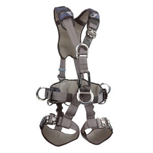 DBI/SALA X-Large ExoFit Full Body/Vest Style Harness With Back D-Ring, Quick Connect Chest And Leg Strap Buckle, Stainless Steel Hardware, Loops For Body Belt And Built-In Comfort Padding 