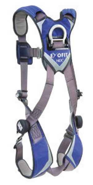 DBI/SALA Medium ExoFit NEX Vest Style Harness With Back D-Ring And Tongue Buckle Leg Strap 