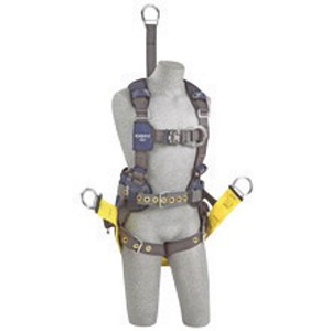 DBI/SALA X-Large ExoFit NEX Full Body/Vest Style Harness With Tech-Lite Aluminum Back D-Ring With 18 