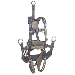 DBI/SALA X-Large ExoFit NEX Full Body/Vest Style Harness With Tech-Lite Aluminum Back D-Ring With 18 