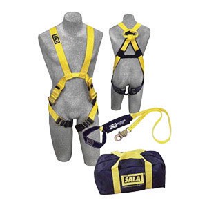 DBI/SALA X-Large Delta II Harness Kit (Includes Arc Flash Nylon Harness With Web Loop, 1220861 6' Arc Flash Shock Absorbing Lanyard And Carry Bag) 