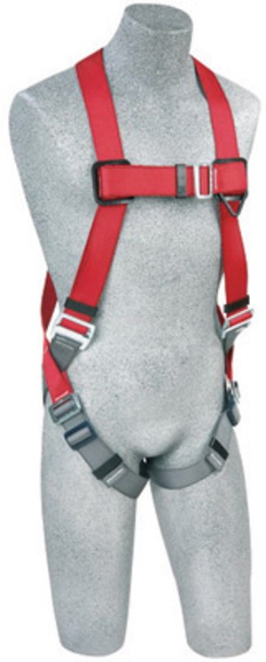 DBI/SALA X-Large Protecta PRO Full Body/Vest Style Harness With Back D-Ring And Pass-Thru Leg Strap Buckle 