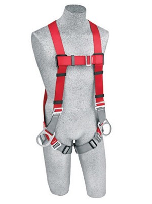 DBI/SALA 2X Protecta PRO Full Body/Vest Style Harness With Back And Side D-Ring And Pass-Thru Leg Strap Buckle 