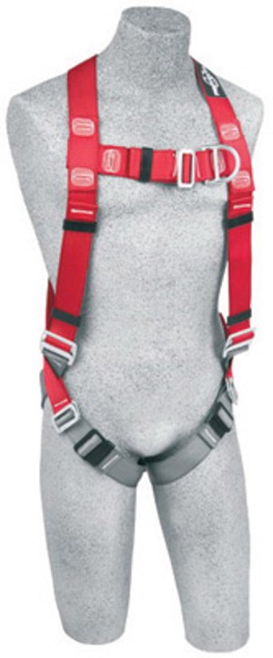 DBI/SALA Small Protecta PRO Climbing Vest Style Harness With Back And (2) Front D-Rings And Pass Thru Leg Strap 