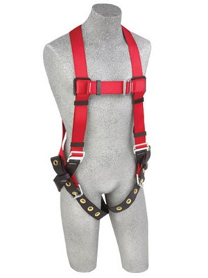 DBI/SALA Small Protecta PRO Full Body/Vest Style Harness With Back D-Ring And Tongue Leg Strap Buckle 