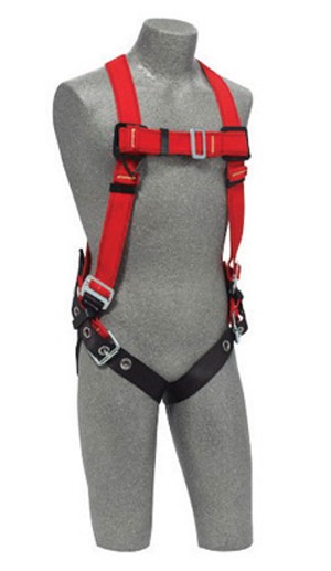 DBI/SALA X-Large Protecta PRO Welder's Vest Style Harness With Back D-Ring And Tongue Buckle Leg Strap 