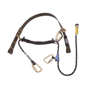 DBI/SALA Cynch-Lok Distribution Model Fall Restricting Neoprene And Nylon Rope Pole Strap With Rope Lanyard (5.5 