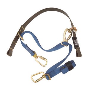 DBI/SALA Cynch-Lok Distribution Model Fall Restricting Neoprene And Nylon Rope Pole Strap With Web Lanyard (5.5 