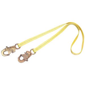 DBI/SALA 2' Polyester Web Single-Leg Lanyard With Standard Locking Snaps At Both Ends 