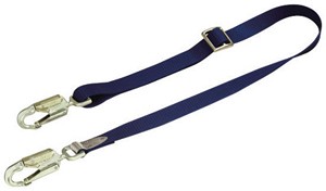 DBI/SALA 6' Adjustable Nylon Web Pole Strap With Adjustable Web And Swiveling Snap Hooks At Each End (For Use With Linemans Body Belt) 