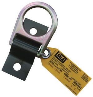 DBI/SALA Raw Steel D-Ring Anchorage Plate With (2) 1/2 