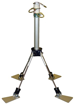 DBI/SALA 2103690 Portable Fixed 3-Man Swiveling Roof Anchor 