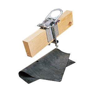 DBI/SALA Permanent Roof Anchor With Detachable D-Ring 310 lb Capacity (Fits 2x4 Roof Member) 